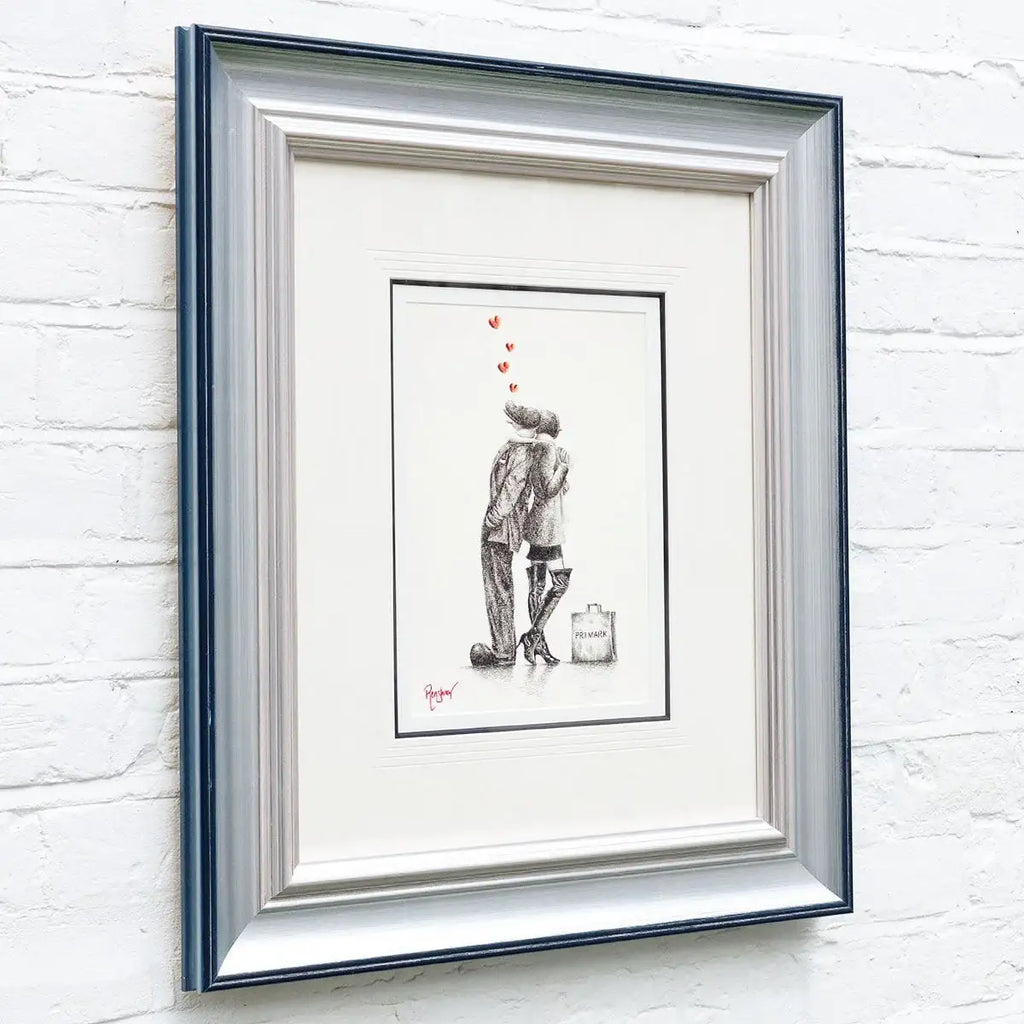 Pretty Northern - Original Sketch - SOLD by artist David Renshaw - Wyecliffe Galleries