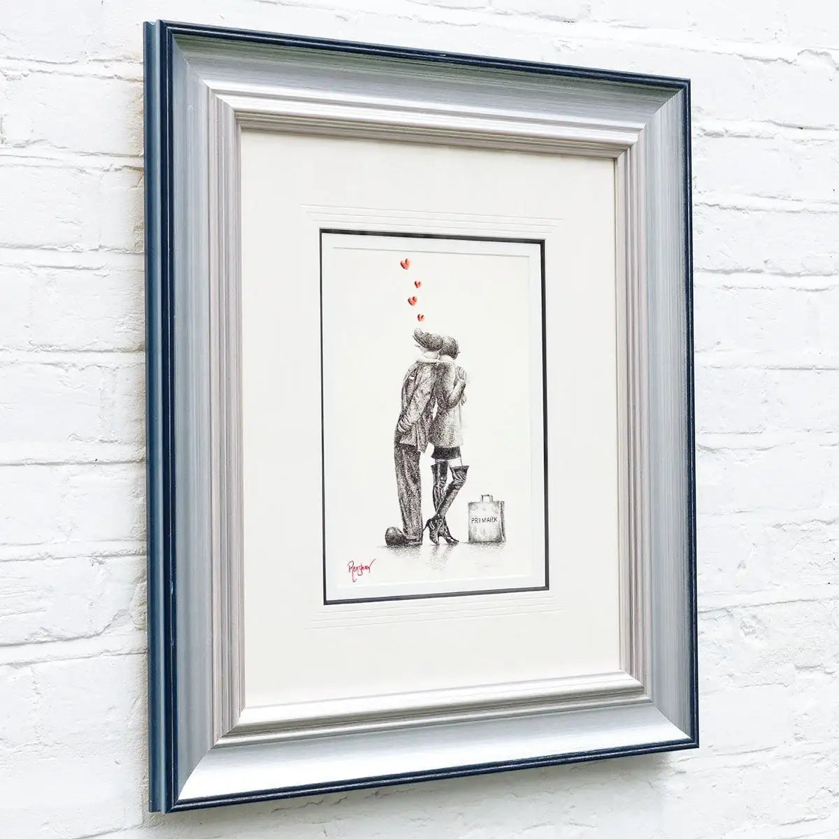 Pretty Northern - Original Sketch - SOLD by artist David Renshaw - Wyecliffe Galleries