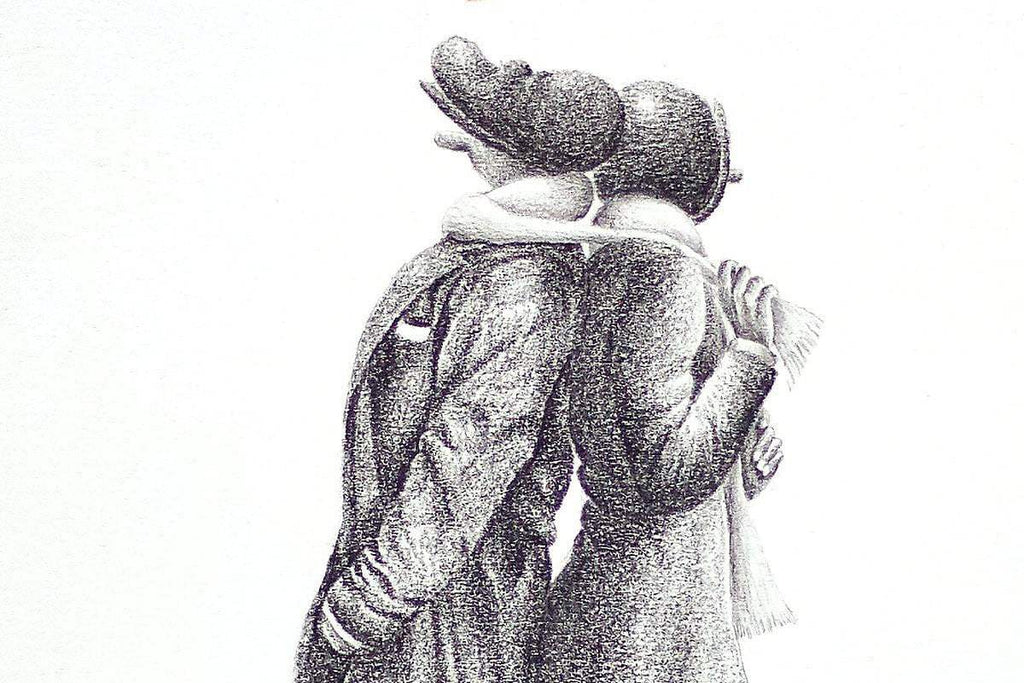 Pretty Northern - Original Sketch - SOLD by artist David Renshaw - Wyecliffe Galleries