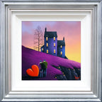Purple Fusion - Original - SOLD by artist David Renshaw - Wyecliffe Galleries