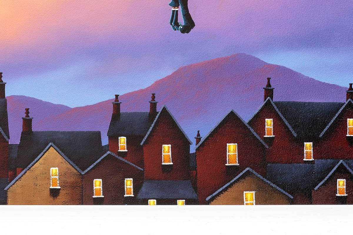 Rising With My Love - Original - SOLD by artist David Renshaw - Wyecliffe Galleries