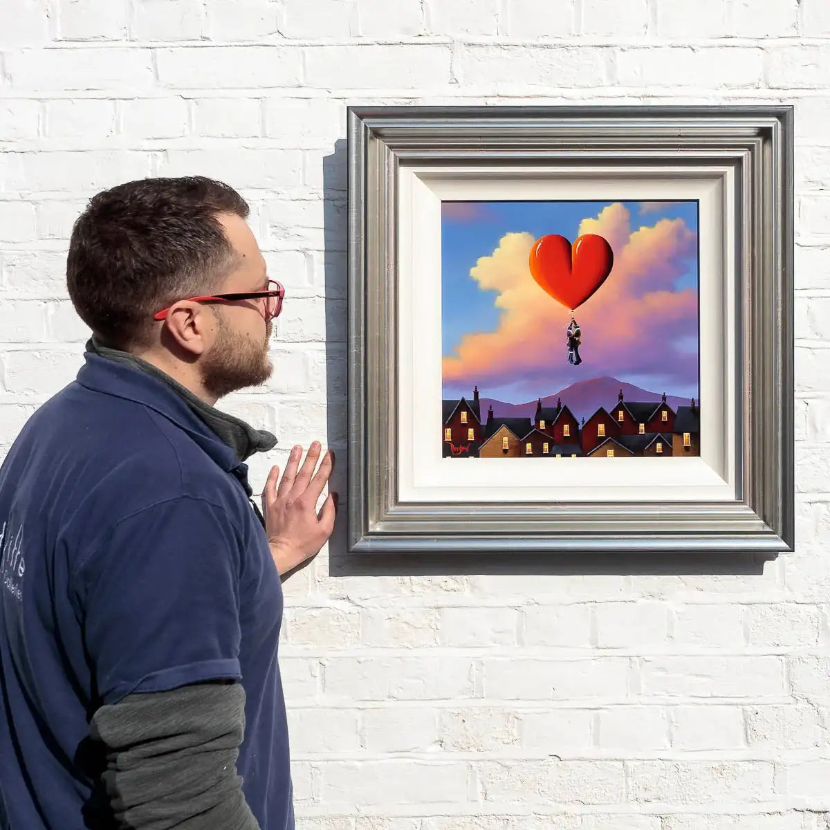 Rising With My Love - Original - SOLD by artist David Renshaw - Wyecliffe Galleries