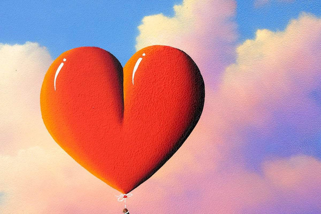 Rising With My Love - Original - SOLD by artist David Renshaw - Wyecliffe Galleries