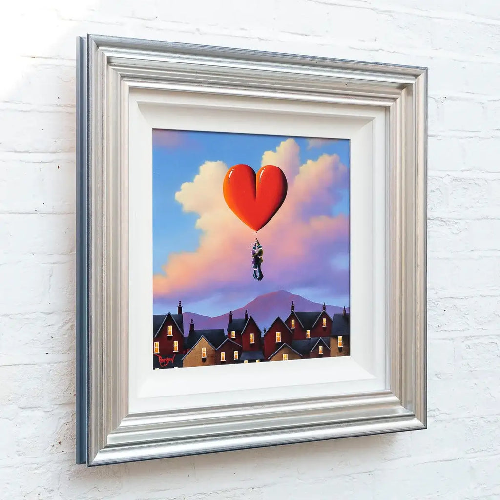 Rising With My Love - Original - SOLD by artist David Renshaw - Wyecliffe Galleries