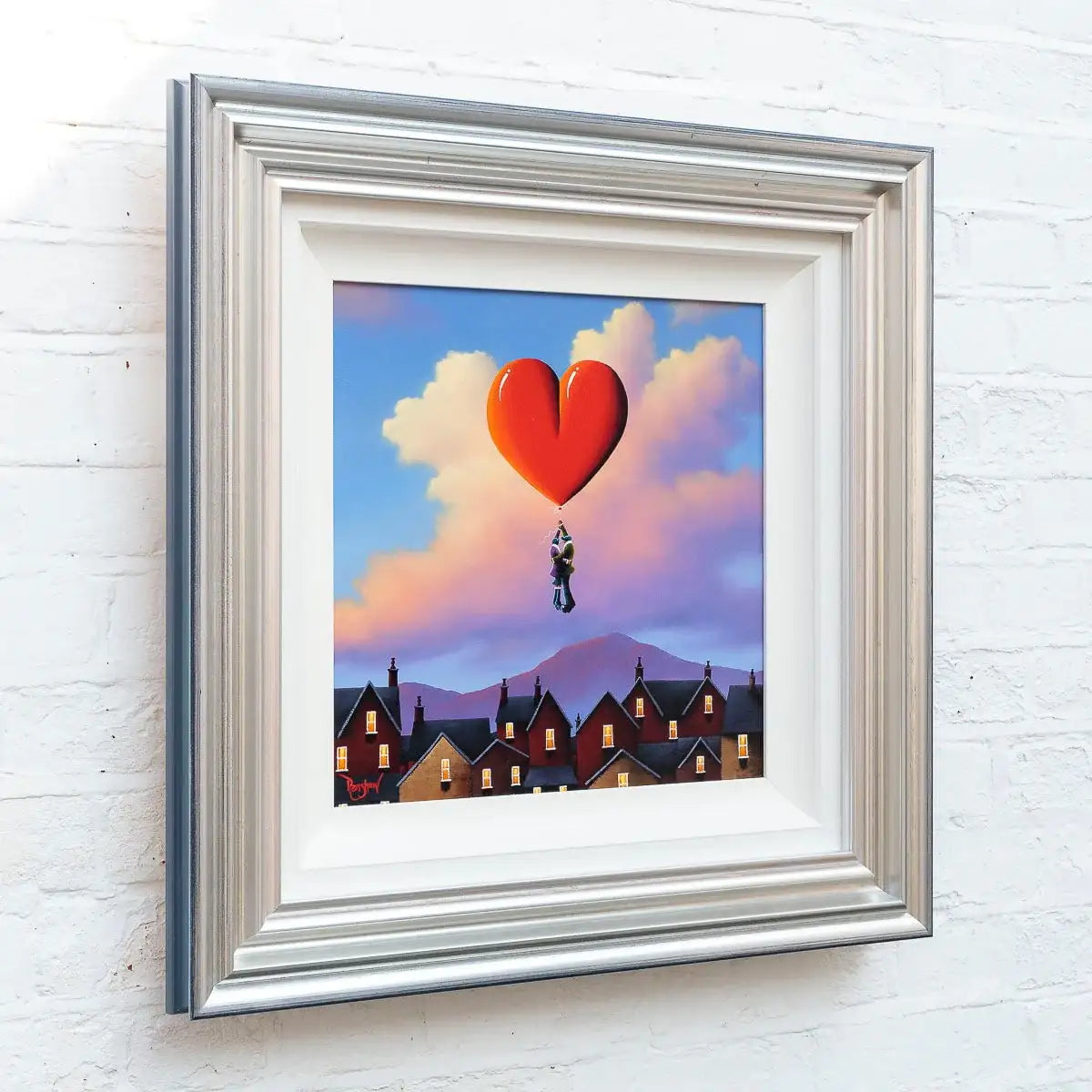 Rising With My Love - Original - SOLD by artist David Renshaw - Wyecliffe Galleries