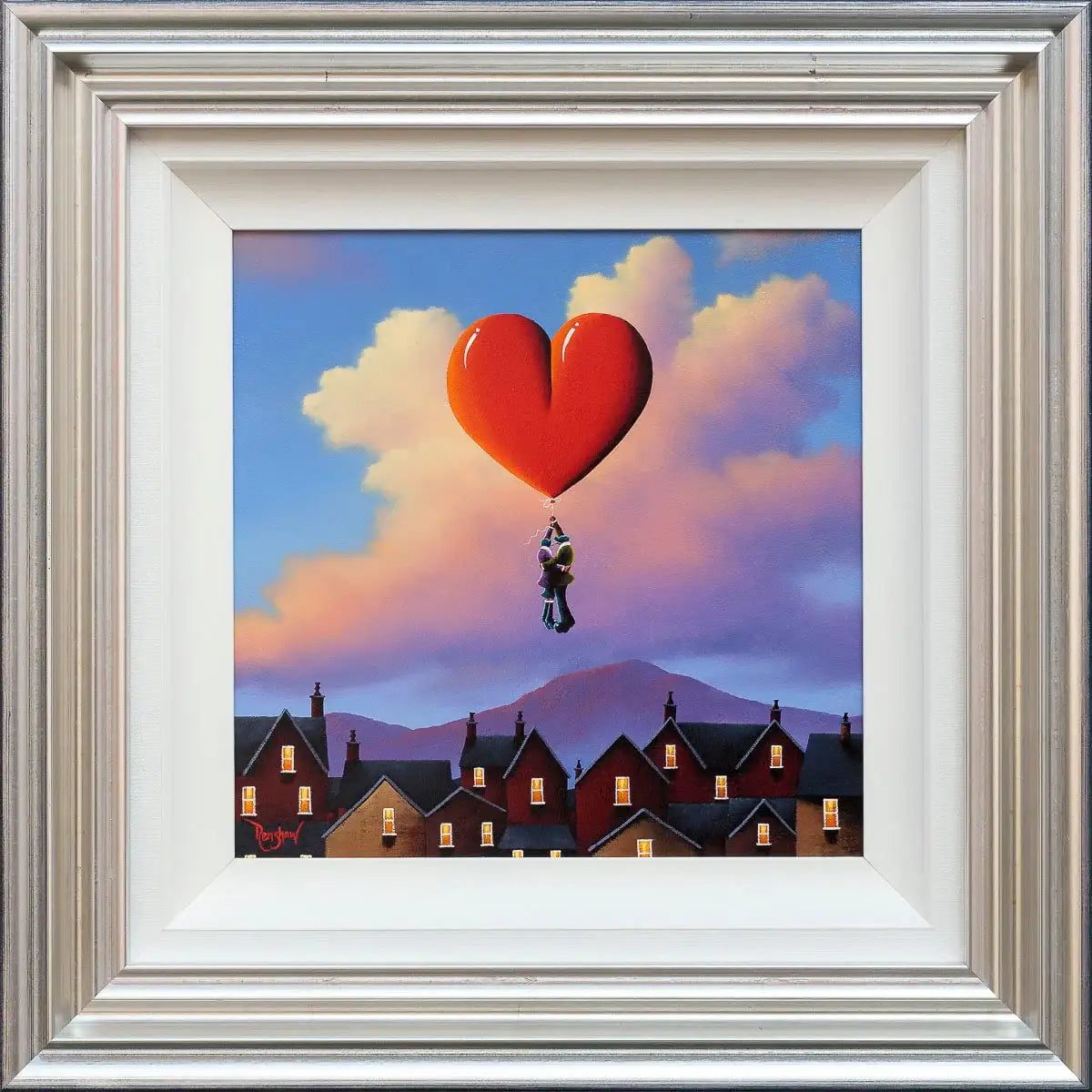 Rising With My Love - Original - SOLD by artist David Renshaw - Wyecliffe Galleries