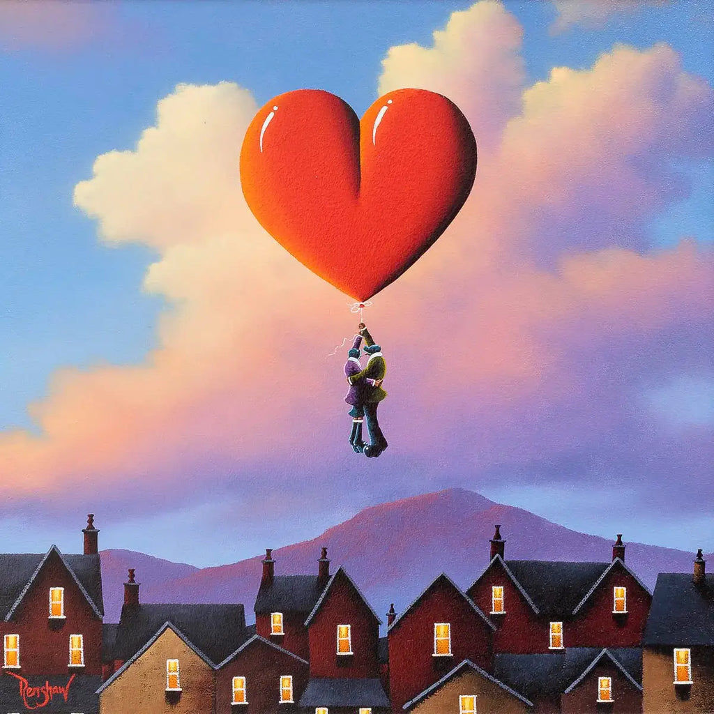 Rising With My Love - Original - SOLD by artist David Renshaw - Wyecliffe Galleries