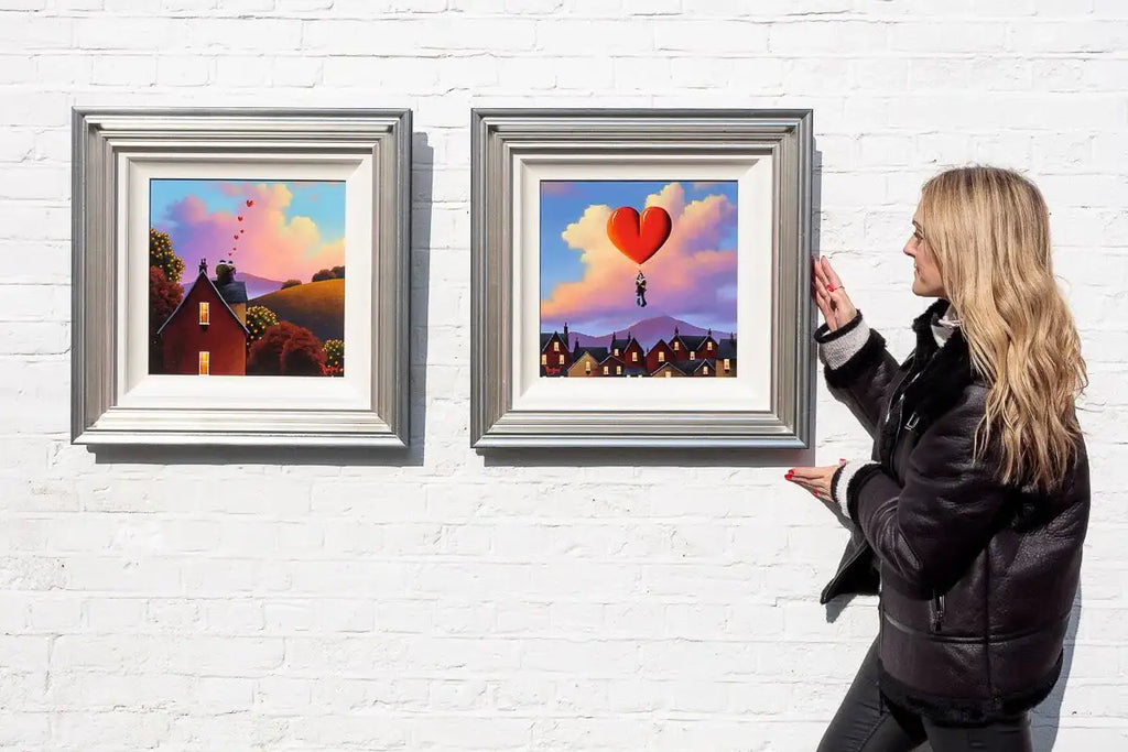 Rising With My Love - Original - SOLD by artist David Renshaw - Wyecliffe Galleries