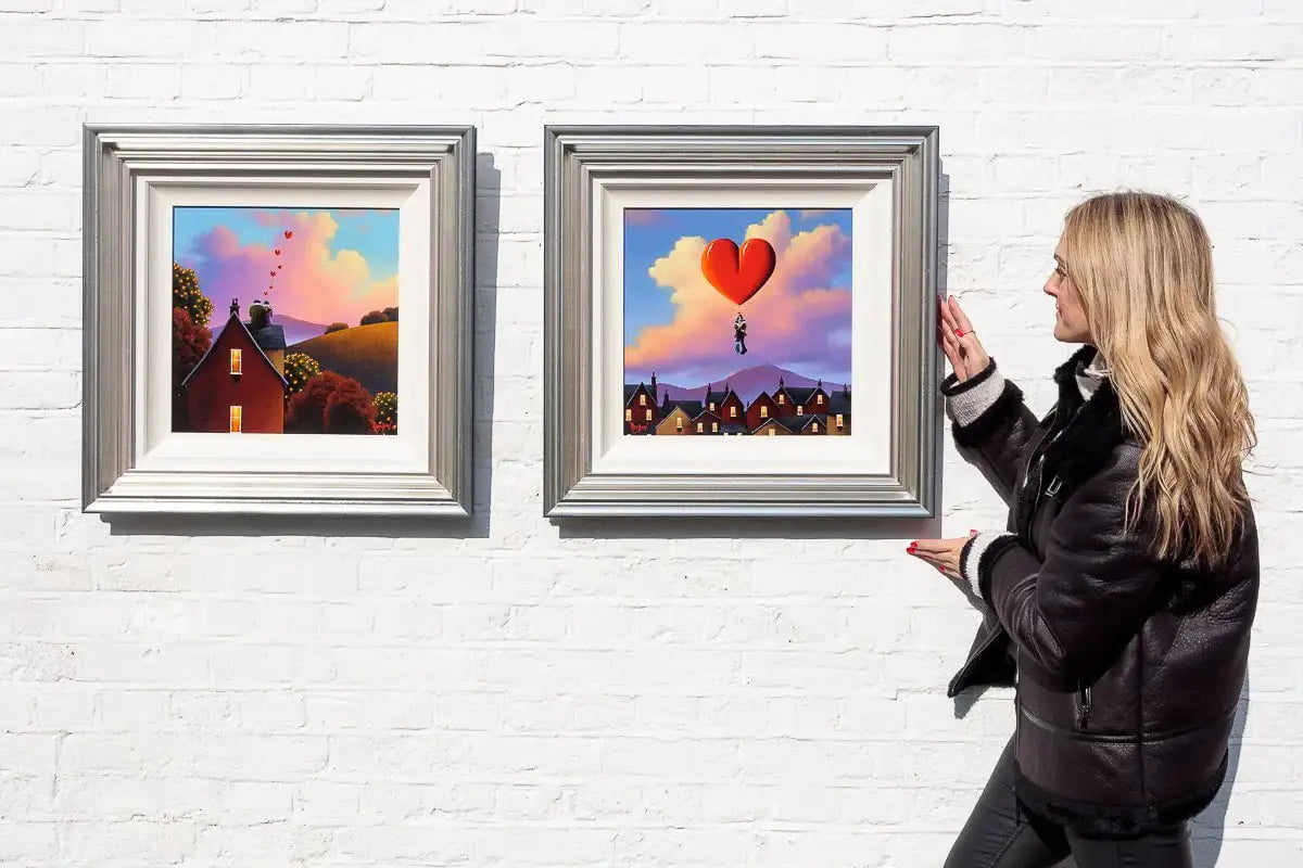 Rising With My Love - Original - SOLD by artist David Renshaw - Wyecliffe Galleries