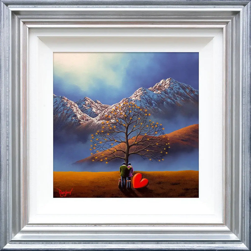 Roots Of Love, Branches Of Light - Original - SOLD by artist David Renshaw - Wyecliffe Galleries