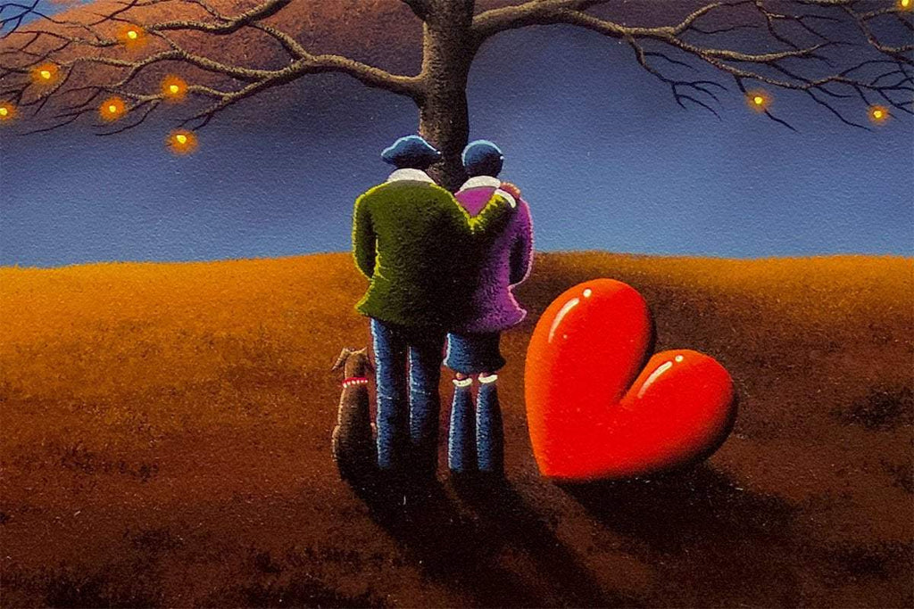 Roots Of Love, Branches Of Light - Original - SOLD by artist David Renshaw - Wyecliffe Galleries