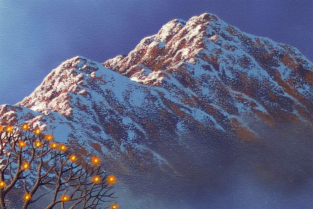 Roots Of Love, Branches Of Light - Original - SOLD by artist David Renshaw - Wyecliffe Galleries