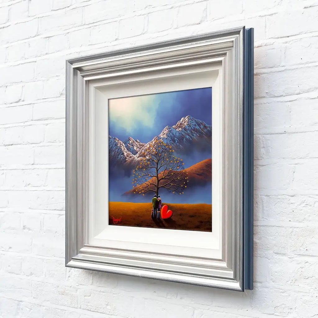 Roots Of Love, Branches Of Light - Original - SOLD by artist David Renshaw - Wyecliffe Galleries