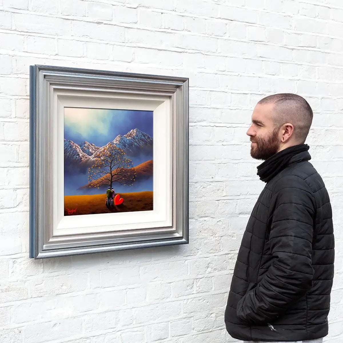 Roots Of Love, Branches Of Light - Original - SOLD by artist David Renshaw - Wyecliffe Galleries