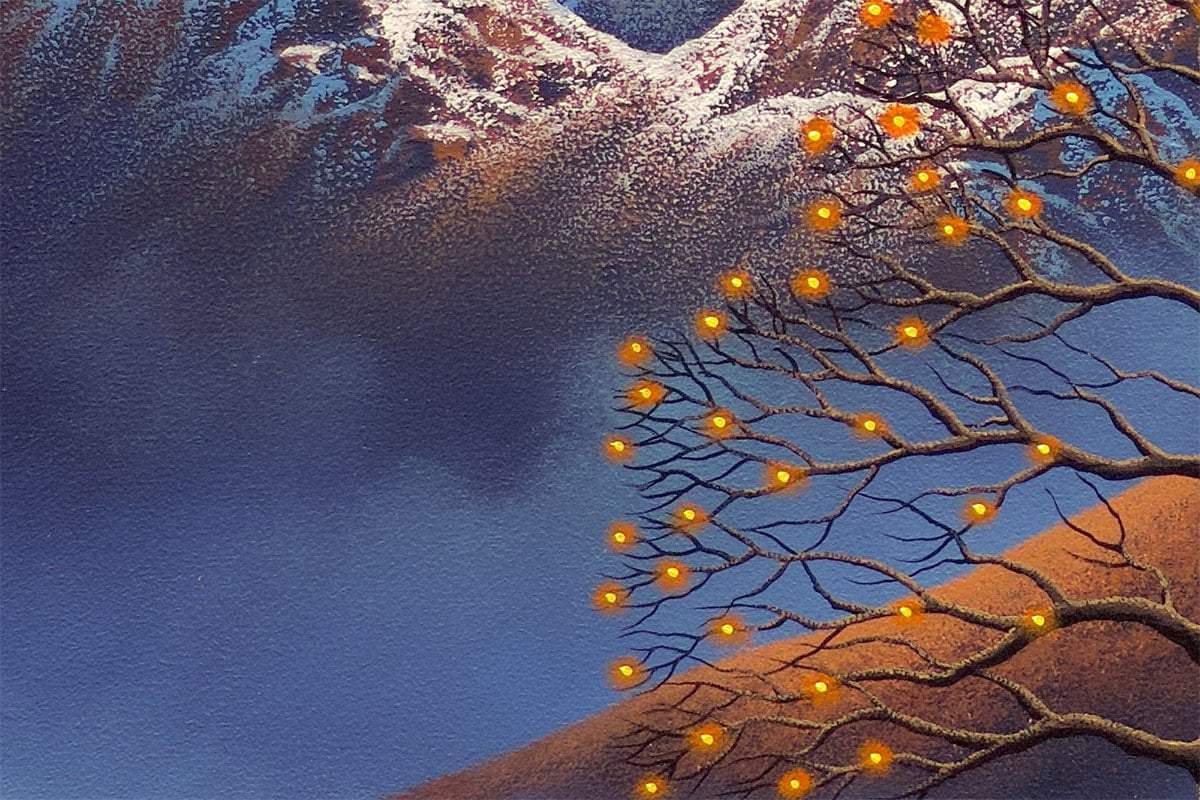 Roots Of Love, Branches Of Light - Original - SOLD by artist David Renshaw - Wyecliffe Galleries