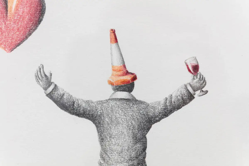 Saturday Night Session - Original Sketch - SOLD by artist David Renshaw - Wyecliffe Galleries