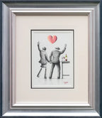 Saturday Night Vibes - Original Sketch - SOLD by artist David Renshaw - Wyecliffe Galleries