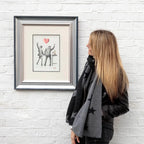 Saturday Night Vibes - Original Sketch - SOLD by artist David Renshaw - Wyecliffe Galleries