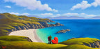 Sea With A View - Original - SOLD by artist David Renshaw - Wyecliffe Galleries
