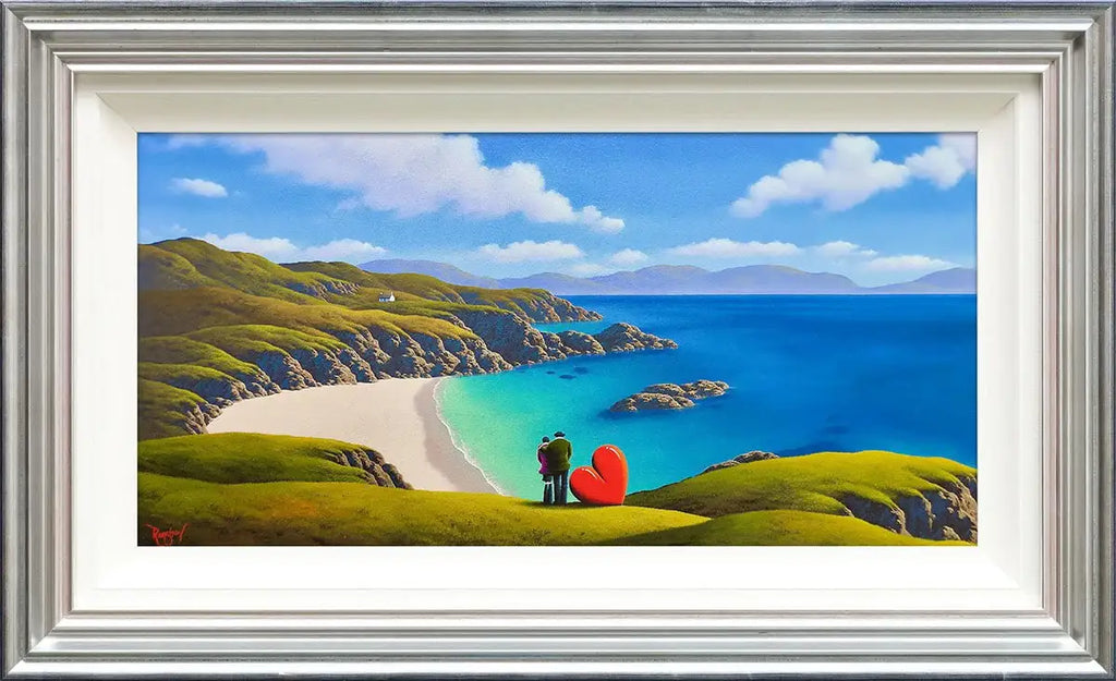 Sea With A View - Original - SOLD by artist David Renshaw - Wyecliffe Galleries
