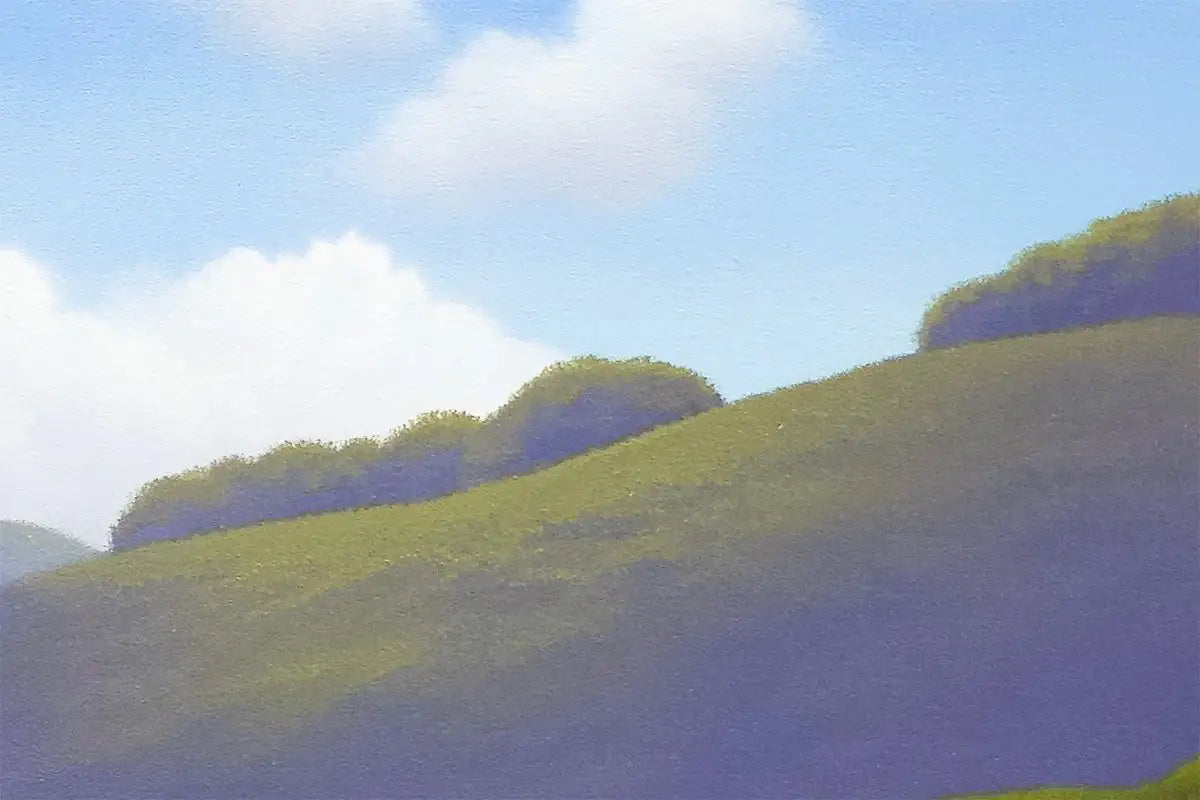 Serenity Of Our Love - Original - SOLD by artist David Renshaw - Wyecliffe Galleries