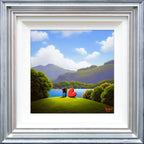 Serenity Of Our Love - Original - SOLD by artist David Renshaw - Wyecliffe Galleries