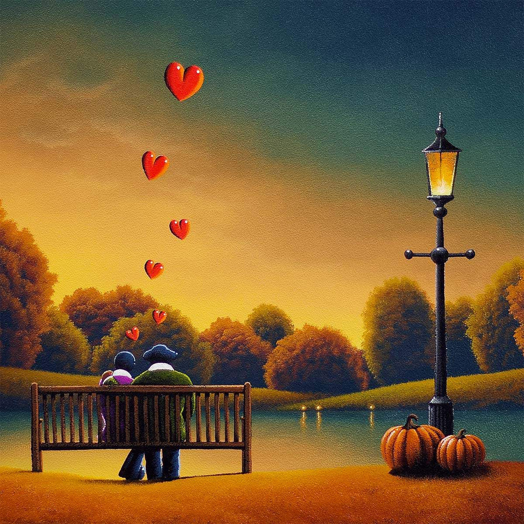 Sharing Memories With My Love - Original - SOLD by artist David Renshaw - Wyecliffe Galleries