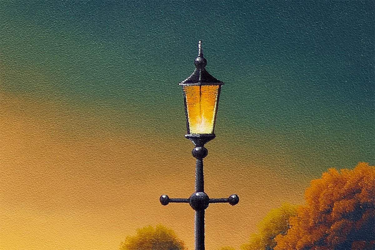 Sharing Memories With My Love - Original - SOLD by artist David Renshaw - Wyecliffe Galleries