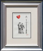Shining With Our Love - Original Sketch - SOLD by artist David Renshaw - Wyecliffe Galleries
