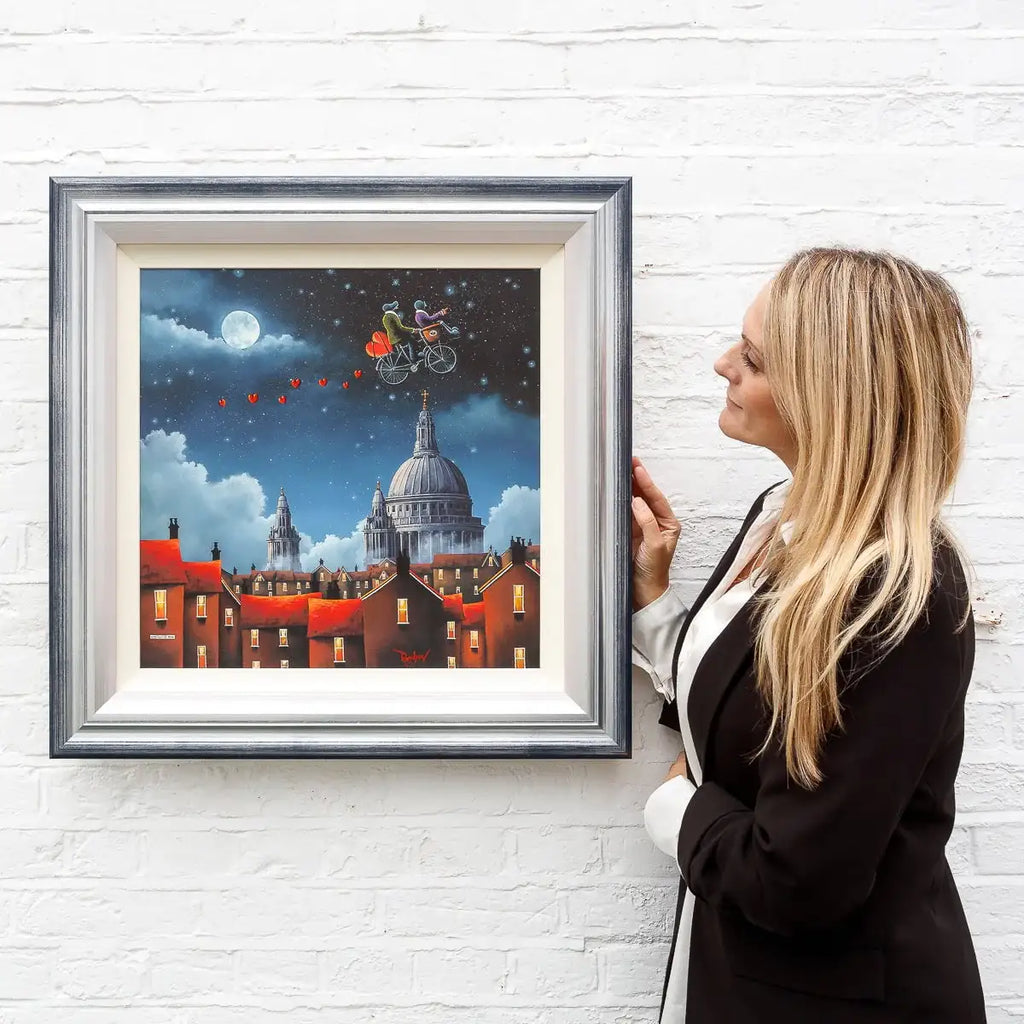 Show Me The Way - RARE Edition - SOLD by artist David Renshaw - Wyecliffe Galleries