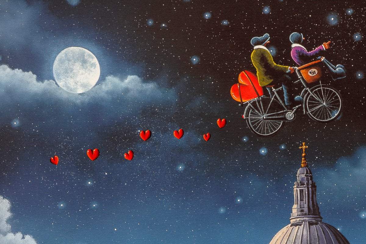 Show Me The Way - RARE Edition - SOLD by artist David Renshaw - Wyecliffe Galleries