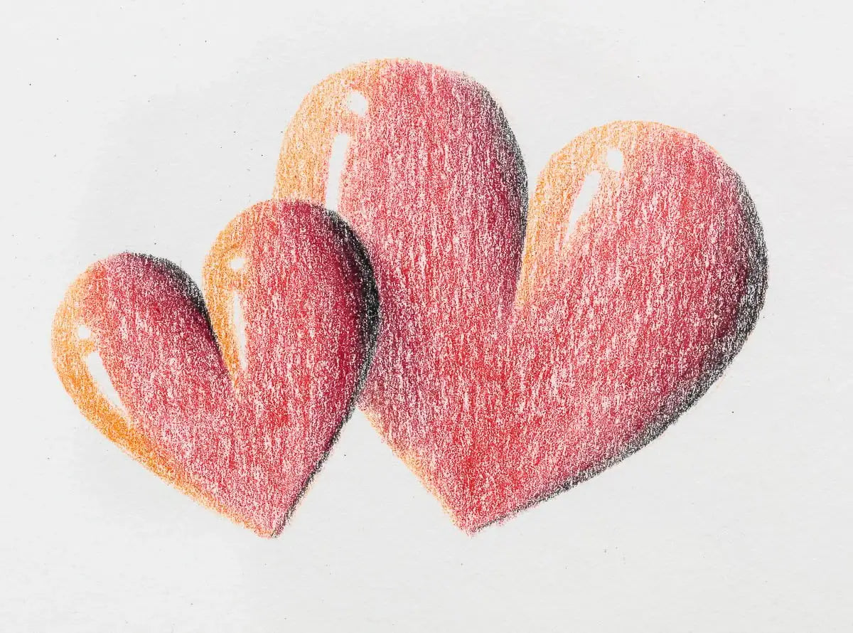 Skating Sweethearts - Original Sketch - SOLD by artist David Renshaw - Wyecliffe Galleries