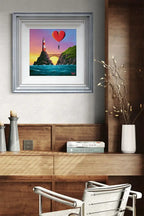 Skybound Hearts - Original - SOLD by artist David Renshaw - Wyecliffe Galleries