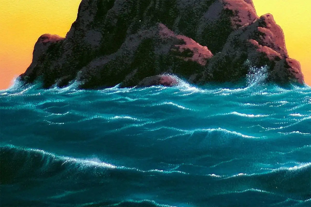 Skybound Hearts - Original - SOLD by artist David Renshaw - Wyecliffe Galleries