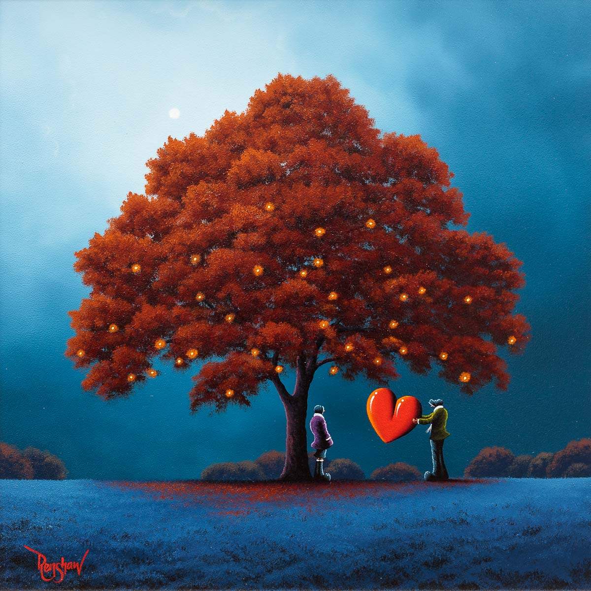 Special Place For Special Memories - Original - SOLD by artist David Renshaw - Wyecliffe Galleries