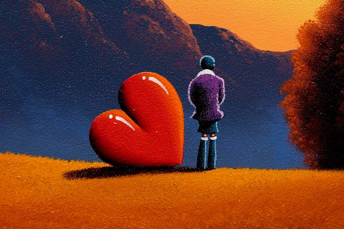Standing In Awe Of Your Presence - Original by artist David Renshaw - Wyecliffe Galleries