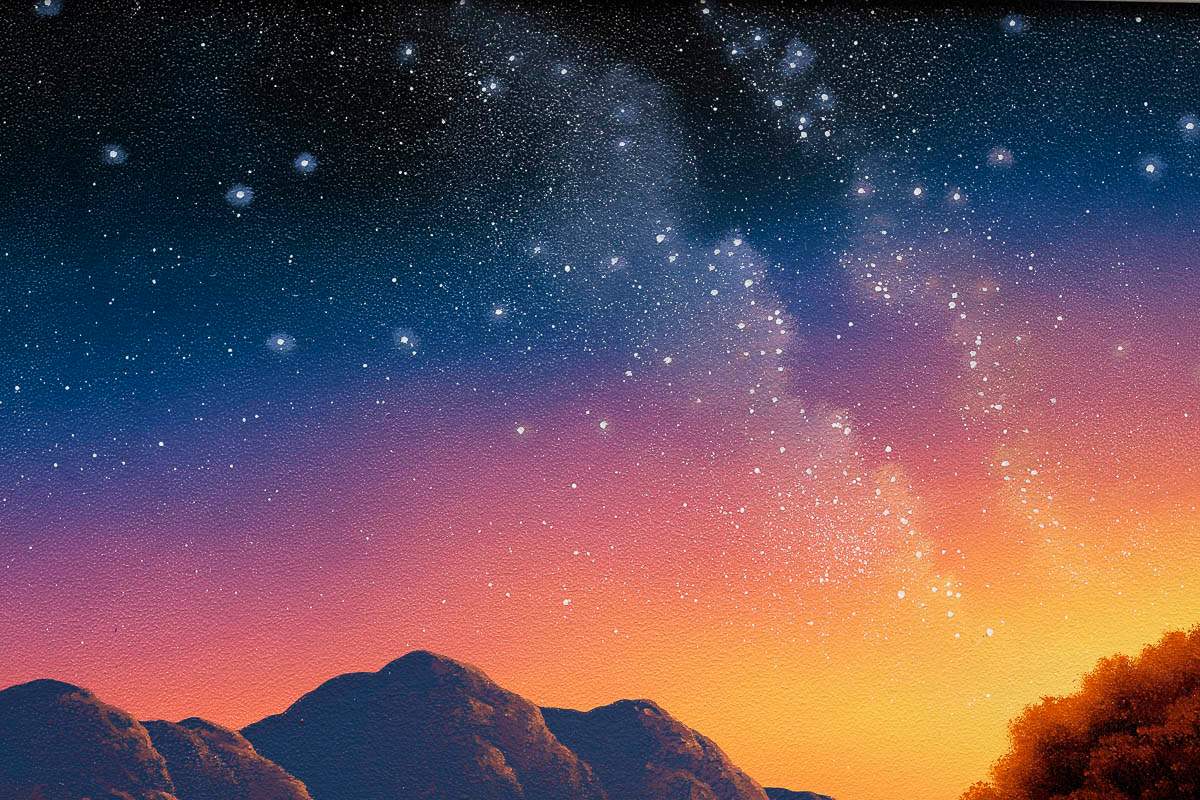 Standing In Awe Of Your Presence - Original by artist David Renshaw - Wyecliffe Galleries