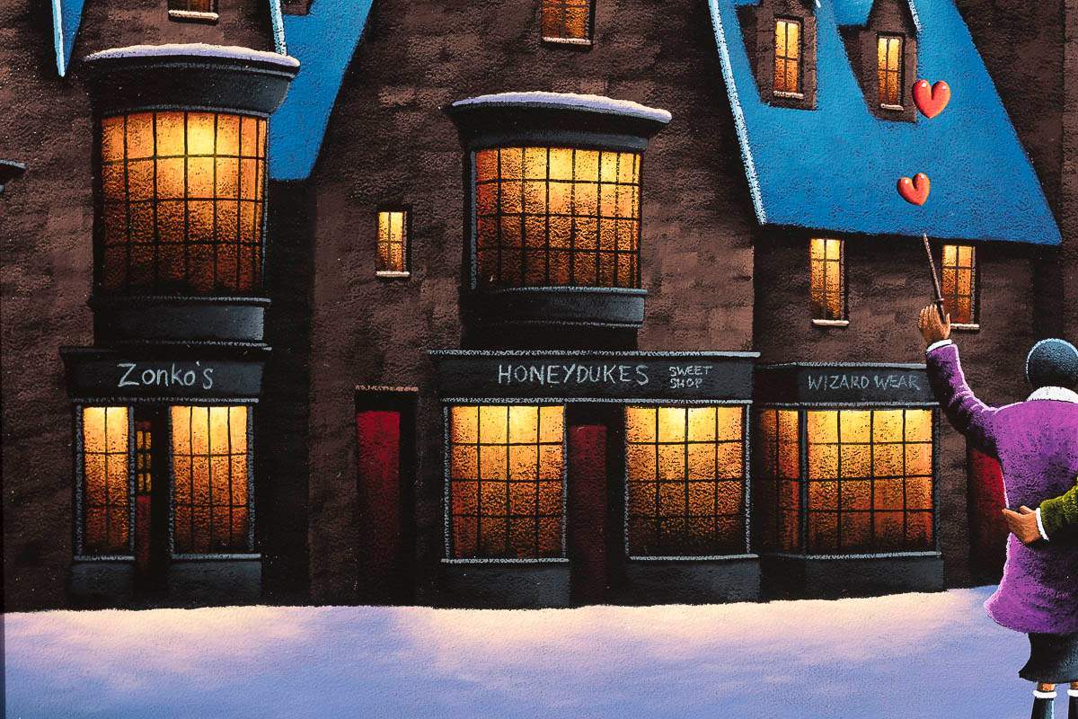 Starlit Magic - Original - SOLD by artist David Renshaw - Wyecliffe Galleries