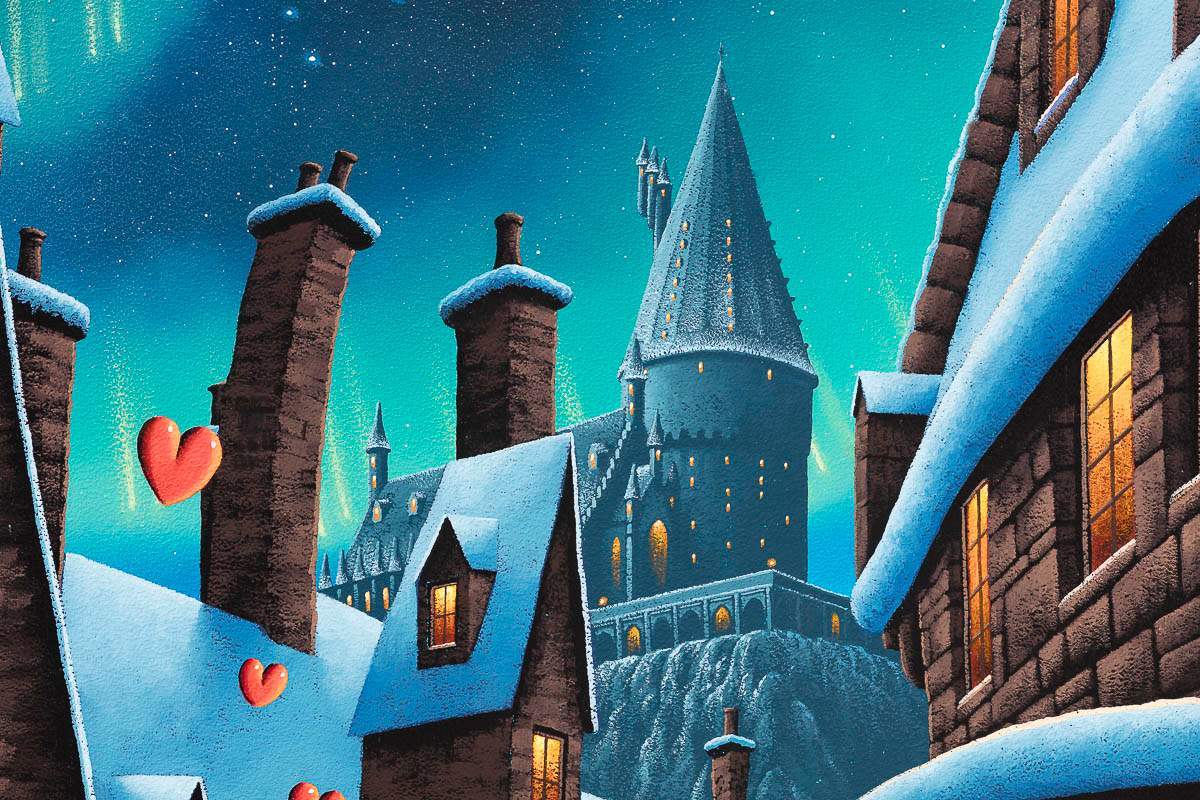 Starlit Magic - Original - SOLD by artist David Renshaw - Wyecliffe Galleries