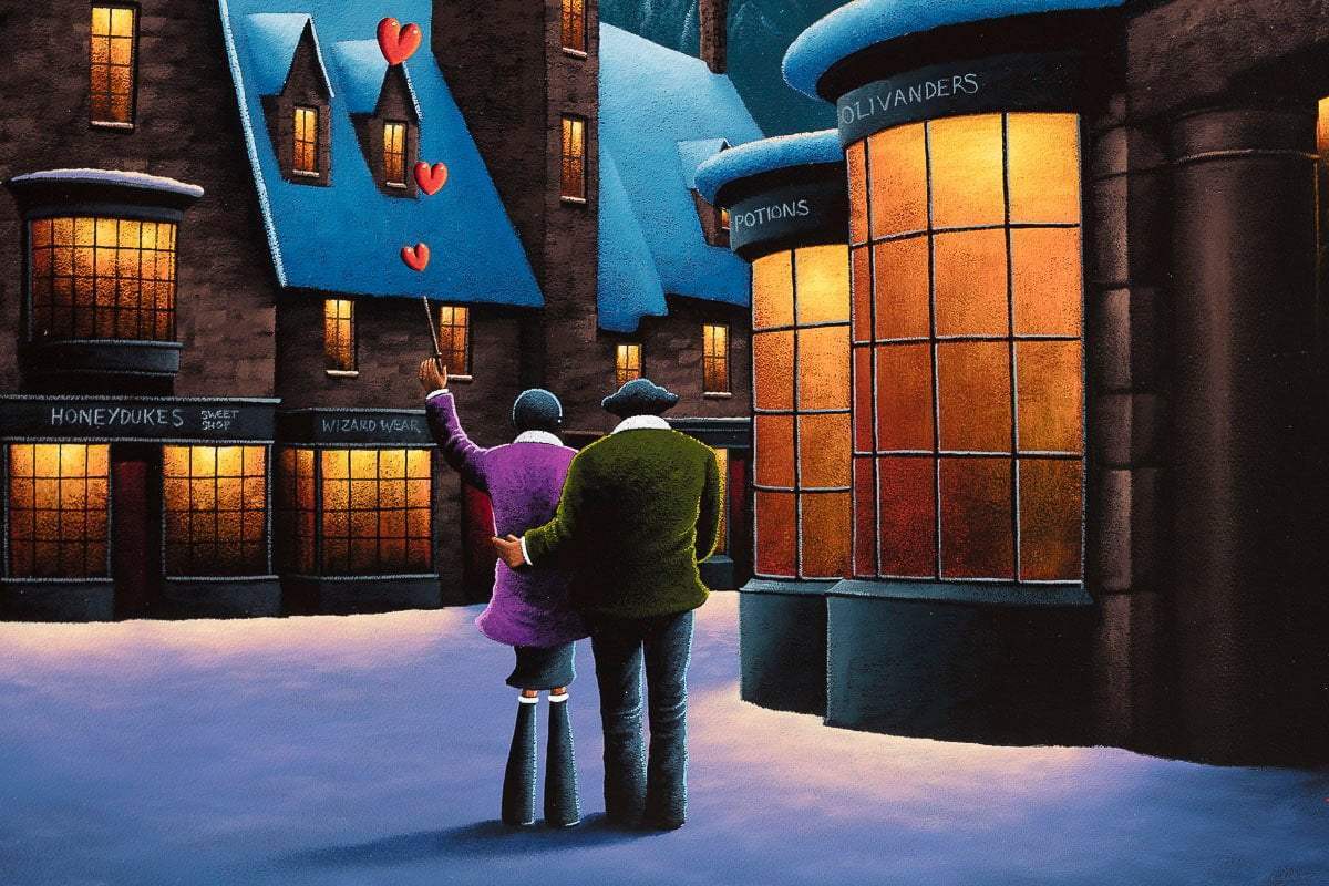 Starlit Magic - Original - SOLD by artist David Renshaw - Wyecliffe Galleries