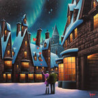 Starlit Magic - Original - SOLD by artist David Renshaw - Wyecliffe Galleries