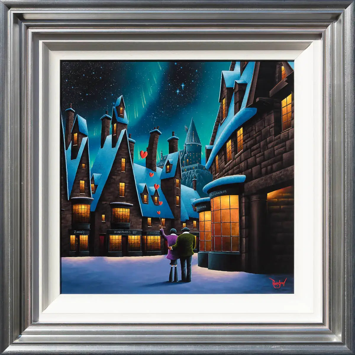 Starlit Magic - Original - SOLD by artist David Renshaw - Wyecliffe Galleries