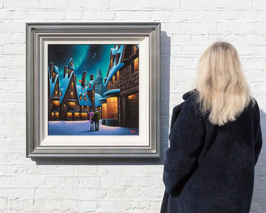 Starlit Magic - Original - SOLD by artist David Renshaw - Wyecliffe Galleries