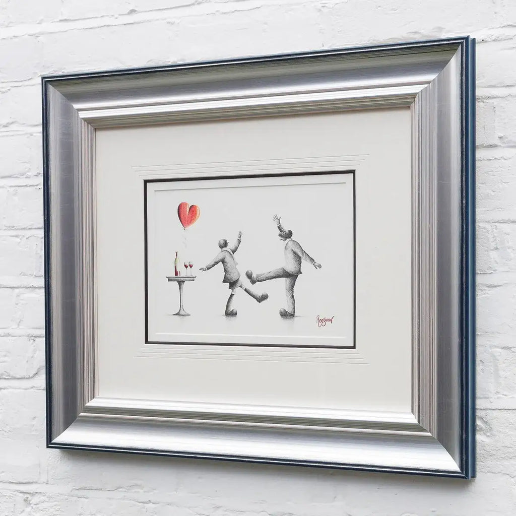 Strictly Come Dancing - Original Sketch by artist David Renshaw - Wyecliffe Galleries