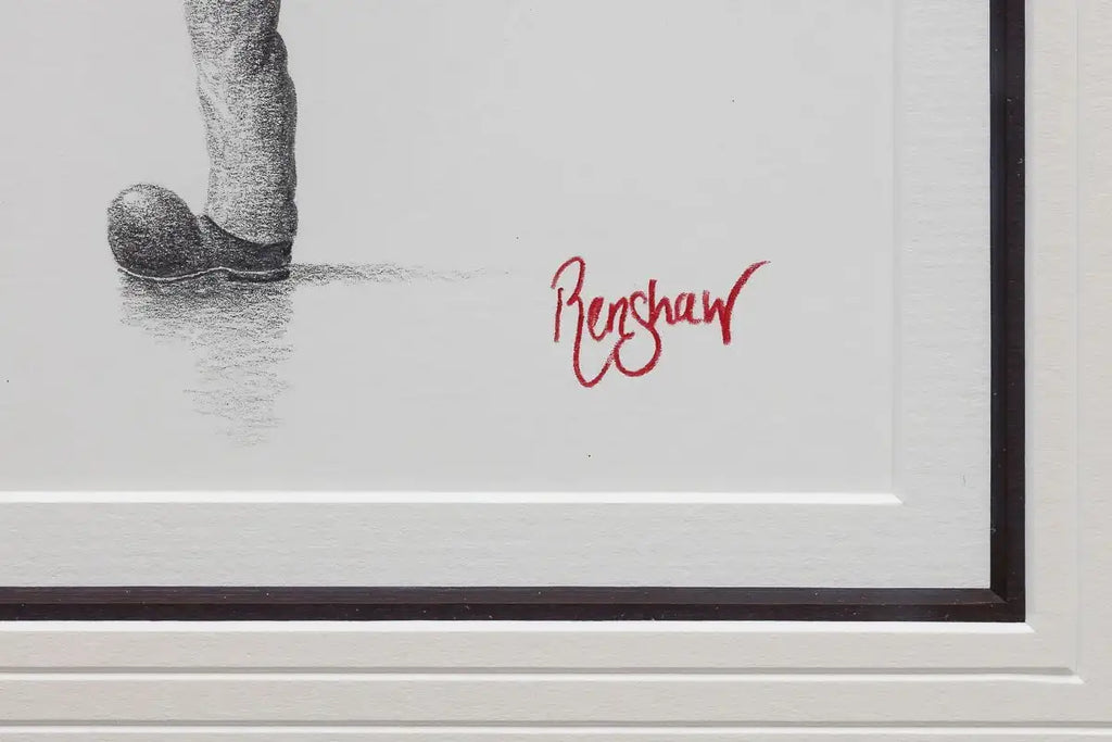 Strictly Come Dancing - Original Sketch by artist David Renshaw - Wyecliffe Galleries