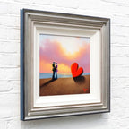 Sunkissed Lovers - Original - SOLD by artist David Renshaw - Wyecliffe Galleries