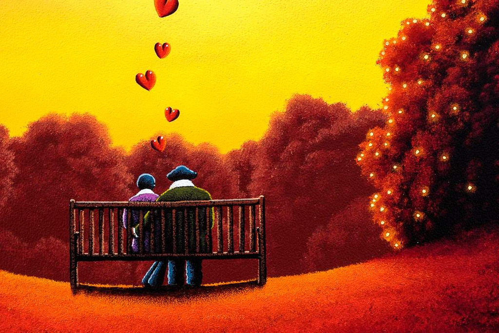 Sunset Dreaming - Original - Original - SOLD by artist David Renshaw - Wyecliffe Galleries