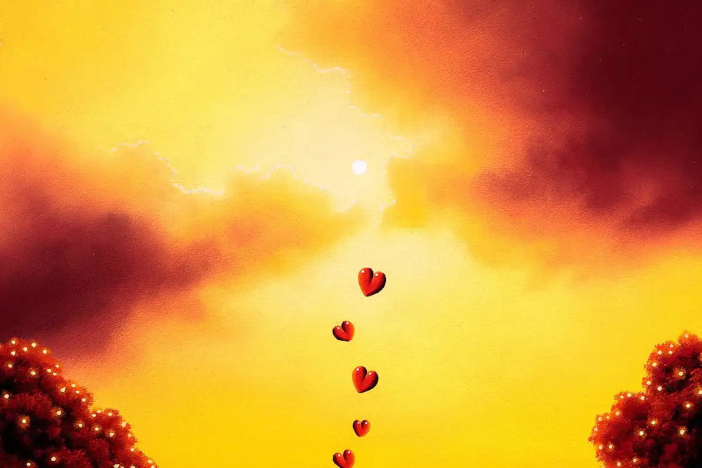 Sunset Dreaming - Original - Original - SOLD by artist David Renshaw - Wyecliffe Galleries