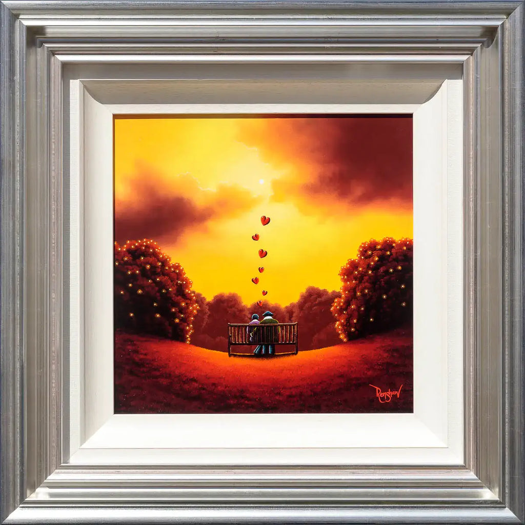 Sunset Dreaming - Original - Original - SOLD by artist David Renshaw - Wyecliffe Galleries