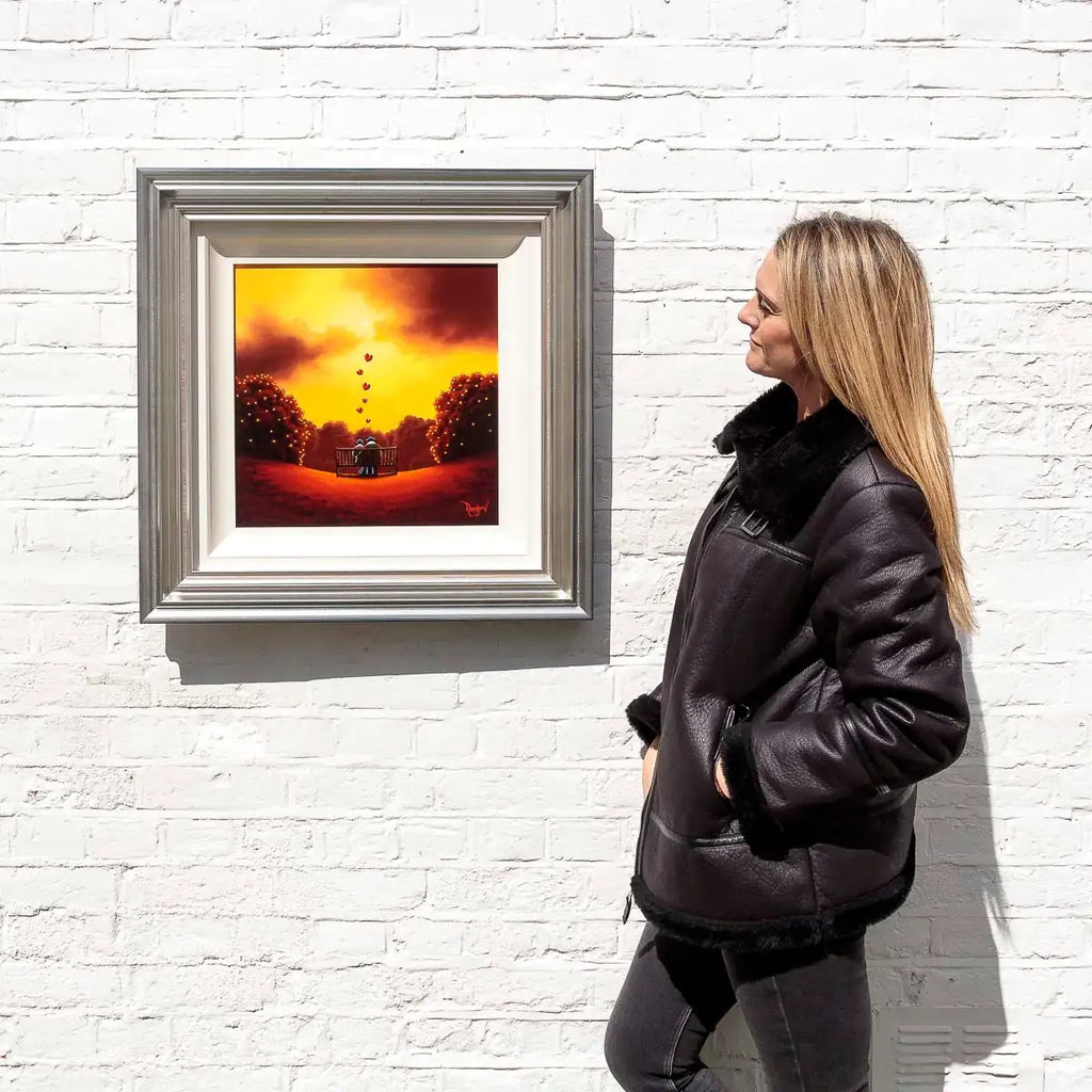 Sunset Dreaming - Original - Original - SOLD by artist David Renshaw - Wyecliffe Galleries